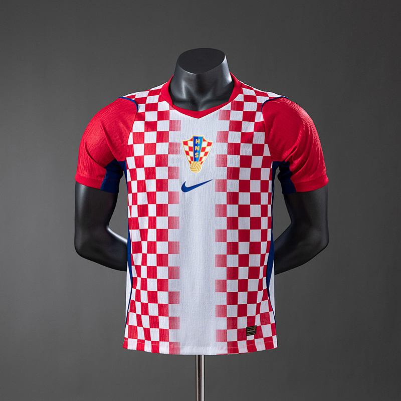 Croatia 2026 Home Player Version Jersey S-XXL
